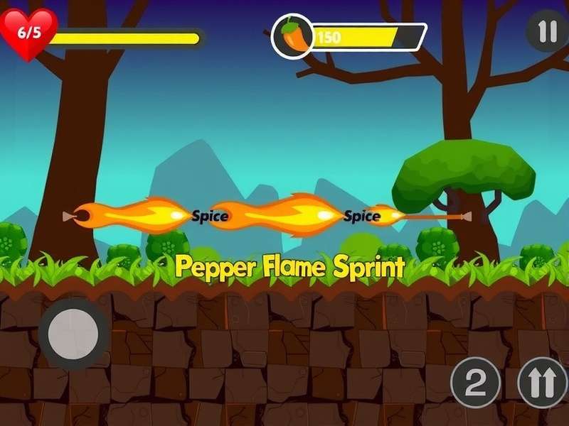 Pepper Flame Sprint Spice Meter