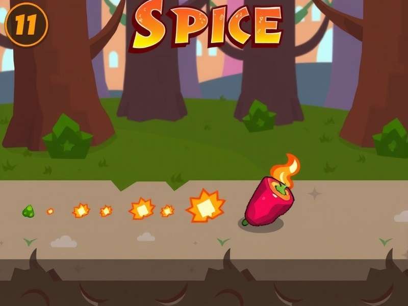Pepper Flame Sprint gameplay screenshot